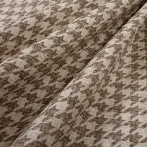 Τραπεζομάντηλο Αλέκιαστο Houndstooth 473 140X180 Beige 70/30 Cott/Pol