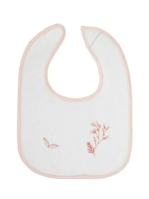 Σετ 6 Σαλιαρών 22x30cm - Pink Flower - Trois Kilos Sept