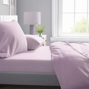 Σεντόνια Σετ 4 τεμ Solid 506 240X270 Light Purple 100% Cotton
