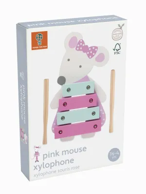 Ξυλόφωνο Ποντίκι Animals Orange Tree Toys