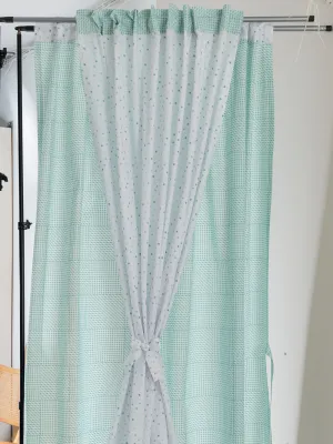 Κουρτίνα Bon Bon 170x270 BB101 AQUA