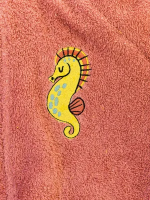 Μπουρνούζι με Κουκούλα Kids Bath TAMI PEACH 4-6