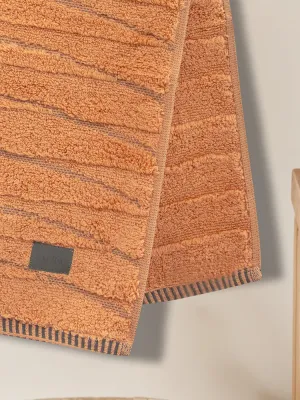 LINO Πετσέτα Προσώπου (50x100) Loomline Ροδί