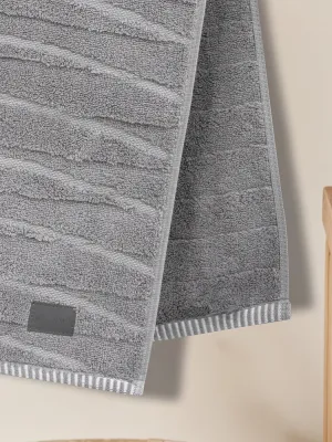 LINO Πετσέτα Προσώπου (50x100) Loomline Γκρι