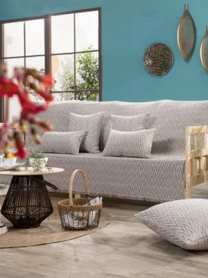 Μαξιλαροθήκη Giardino 04 - 43x43cm με γέμιση