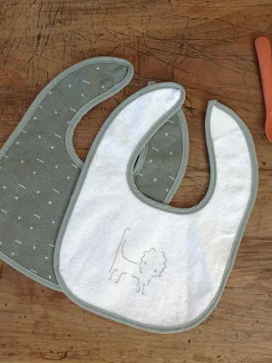 Σετ 6 Σαλιαρών 22x30cm - Grafic - Trois Kilos Sept