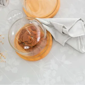 Τραπεζομάντηλο Βελονάκι Ηρώ 100% Βαμβακερό Ζακάρ – Σετ με Πετσέτες