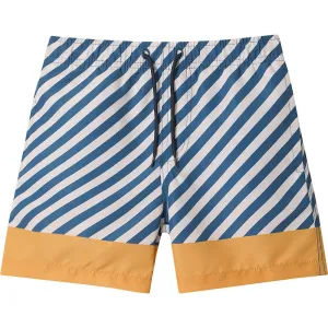 Μαγιό Βερμούδα με Προστασία από τον Ήλιο Stripes Blues&Beyond 4-5 Ετών - Monnëka