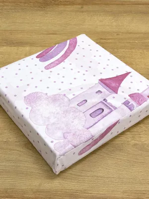 LINO Σετ Παιδική Παπλωματοθήκη (160x240) Dreamy Castleland Λευκό