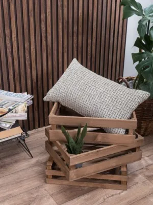 Μαξιλαροθήκη Brooklin 07 - 43x43cm με γέμιση