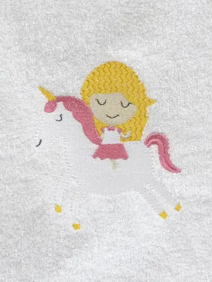 LINO Σετ Πετσέτες Παιδικές 2 τμχ (50x90,70x140) Corno Λευκό