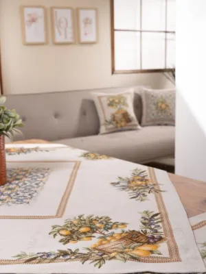 Καρέ &amp; Τραβέρσα Mediterraneo Σετ 2 τεμαχίων - 100x100cm &amp; 40x100cm