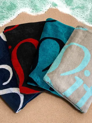 LINO ΠΕΤΣΕΤΑ ΘΑΛΑΣΣΗΣ SUNNY LIFE BLACK-WHITE 86X160