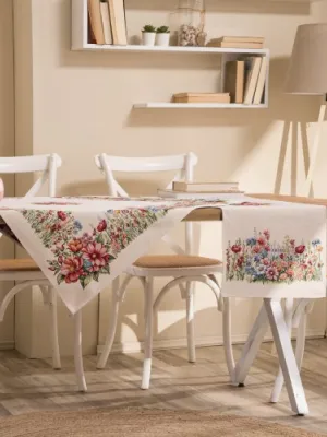 Καρέ &amp; Τραβέρσα Toreno Σετ 2 τεμαχίων - 100x100cm &amp; 40x100cm