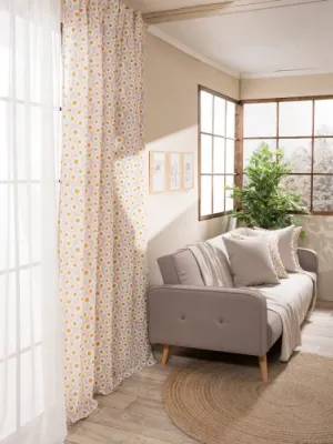  Κουρτίνα (Έτοιμη Ραμμένη) Floreta 11 - 140x275cm