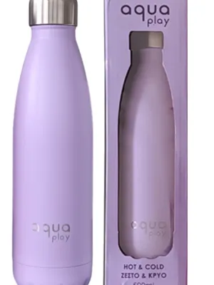Μπουκάλι Θερμός 500 ml AquaPlay Λιλά