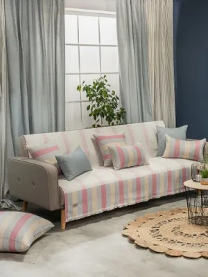 Μαξιλαροθήκη Lazio 06 - 65x65cm δαπέδου με γέμιση 