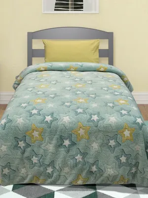 LINO ΚΟΥΒΕΡΤΑ FLEECE ΦΩΣΦΟΡΙΖΕ STER MINT 160X220