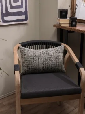 Μαξιλαροθήκη Lancaster 03 - 65x65cm δαπέδου με γέμιση 