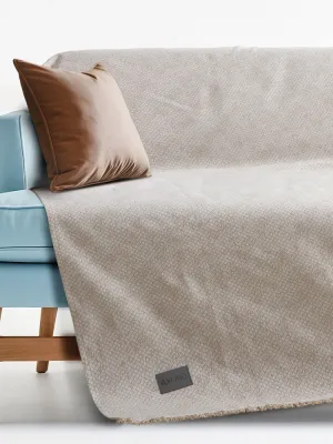 LINO Ριχτάρι Πολυθρόνας (180x180) Serpente Μπεζ