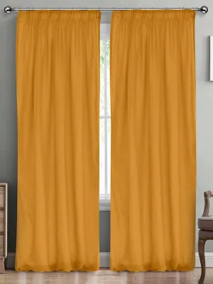 LINO ΚΟΥΡΤΙΝΑ LINE ΜΕ ΤΡΕΣΑ 501 HONEY 145X295