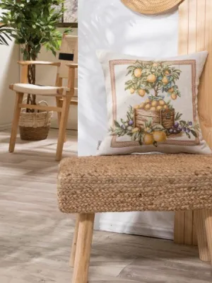 Μαξιλαροθήκη Mediterraneo - 45x45cm με γέμιση