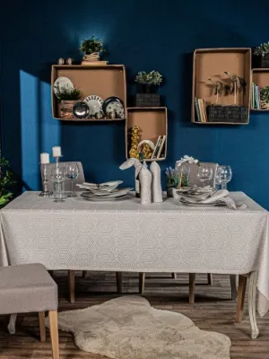 Τραπεζομάντηλο Roussilon - 160x250cm + 12 πετσέτες