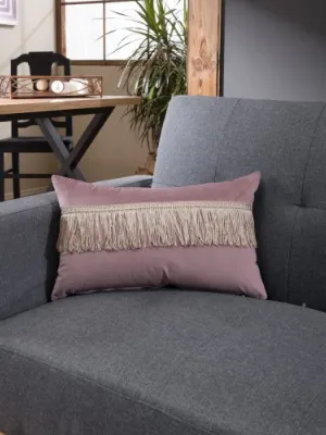 Μαξιλαροθήκη Velvet 12 Με Κρόσι - 30x50cm