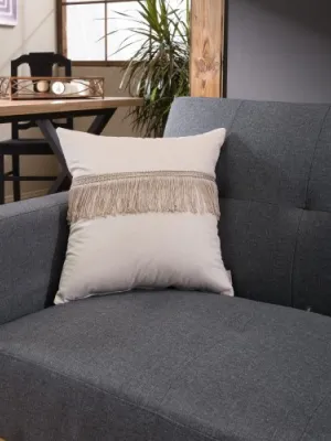 Μαξιλαροθήκη Velvet 01 Με Κρόσι - 30x50cm