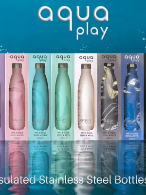Μπουκάλι Θερμός 500 ml AquaPlay Λιλά