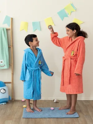Μπουρνούζι με Κουκούλα Kids Bath TAMI PEACH 4-6