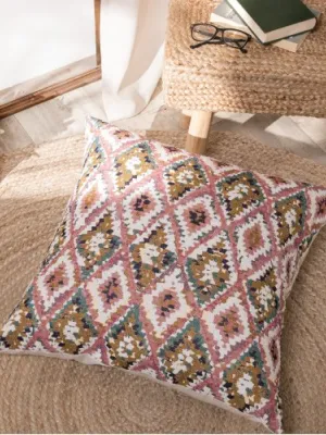 Μαξιλαροθήκη Anso 06 - 50x50cm με γέμιση