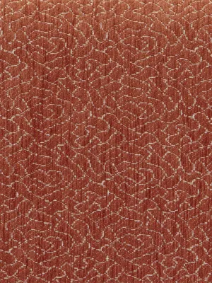 Ριχτάρι Πολυθρόνας Boxi Σενίλ 180x180 cm Κεραμιδί - Lino Home