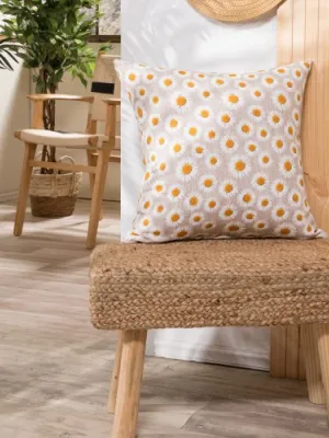 Μαξιλαροθήκη Floreta 01 - 50x50cm με γέμιση