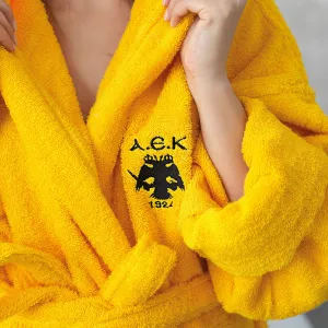 Μπουρνούζι AEK 1924 Adults 100% Βαμβάκι 420gsm - Medium
