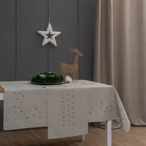 Σετ Σουπλά Christmas Collection 35x45 cm CD02 Γκρι - 100% Polyester