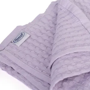 Κουβέρτα Πικέ bebe Μονόχρωμη 325 gr/m² 85x110 Pastel Lilac 100% Cotton