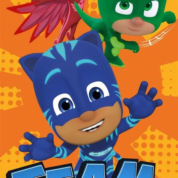 ΠΕΤΣΕΤΑ ΘΑΛΑΣΣΗΣ ΒΕΛΟΥΤΕ DISNEY PJ Masks 30 70X140 Digital Print 100% Cotton