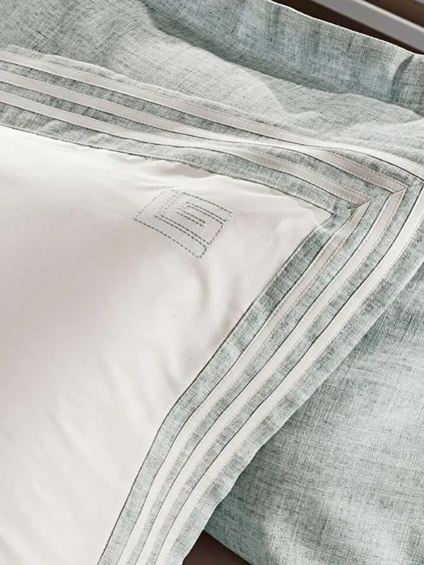 Προϊόν Μαξιλαροθήκες Oxford Linen Ocean  Εικόνα