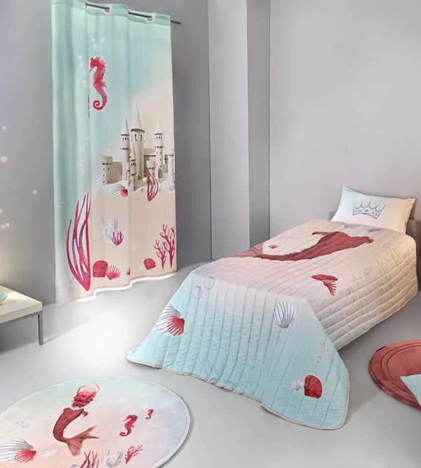 Προϊόν Σετ 2τμχ. Κουβερλί Mermaid  Εικόνα