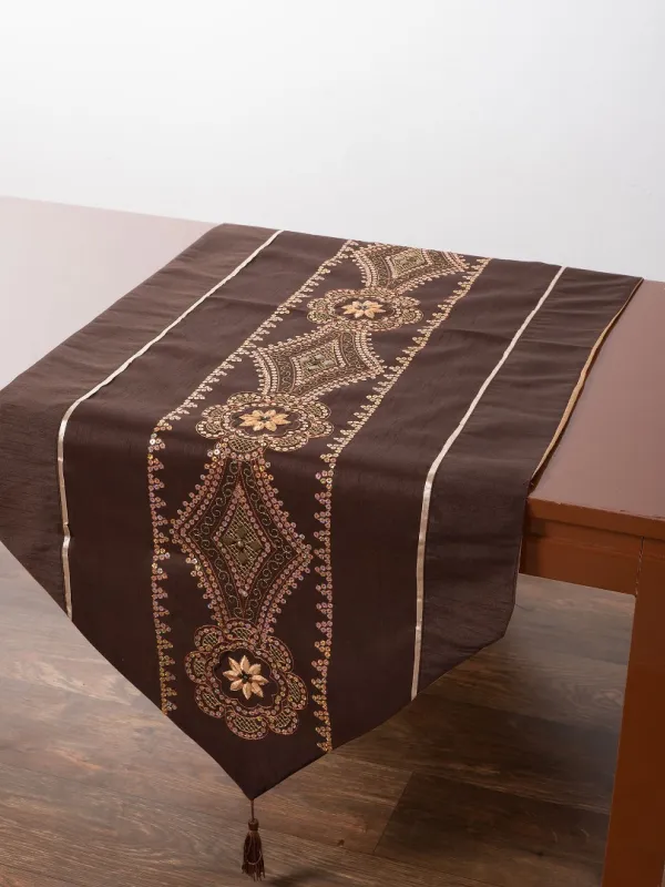 Τραβέρσα (50cm x 145cm) 703 ΧΝ-30 Καφέ