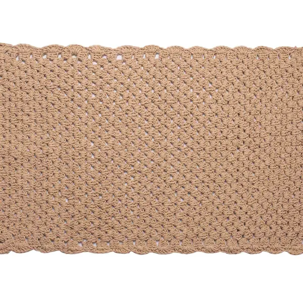 ΠΑΤΑΚΙΑ πλεκτό (60cm x 100cm) μπέζ