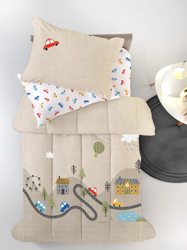 Προϊόν Κουβερλί Roadtrip Natural Suede Εικόνα