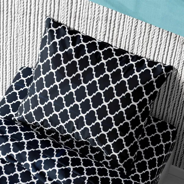ΜΑΞΙΛΑΡΟΘΗΚΗ ΕΜΠΡΙΜΕ Windows 175 50X70 Dark blue-White Cotton 100%
