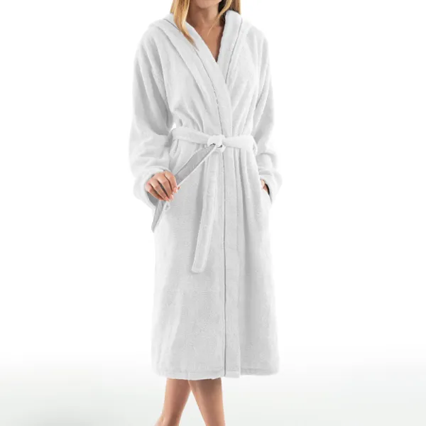 Μπουρνούζι Casual White
