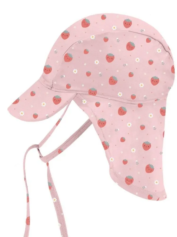 Προϊόν Καπέλο παραλίας με κορδόνια και προστασία από τον ήλιο Strawberries Monnëka 6-12 μηνών Εικόνα
