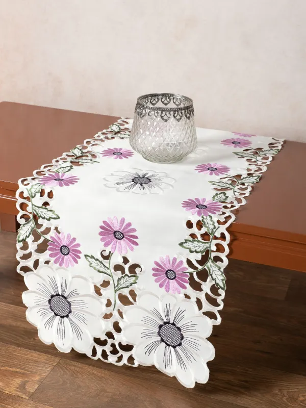 Σατέν κοφτή τραβέρσα (40cmcm x 170cm) 291 μώβ