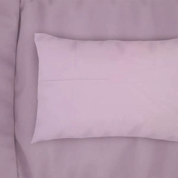 Μαξιλαροθήκη bebe Solid 506 35X45 Light Purple 100% Cotton