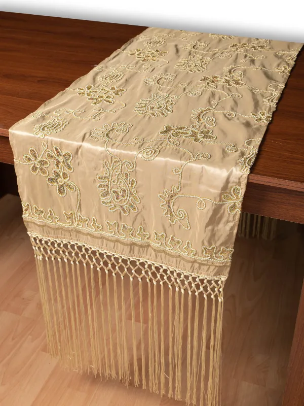 Σατέν τραβέρσα 7710 (50cm x 210cm) χρυσό