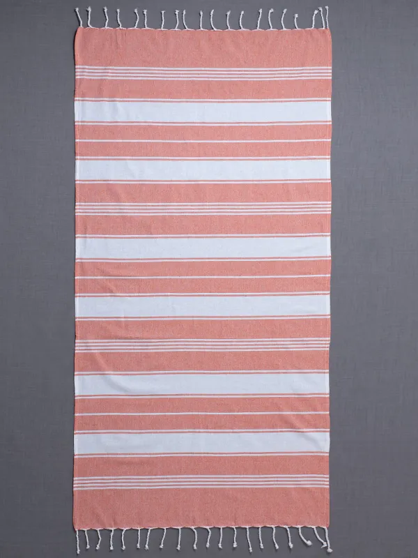 Pestemal sf1751 (90cm x 180cm) πορτοκαλί